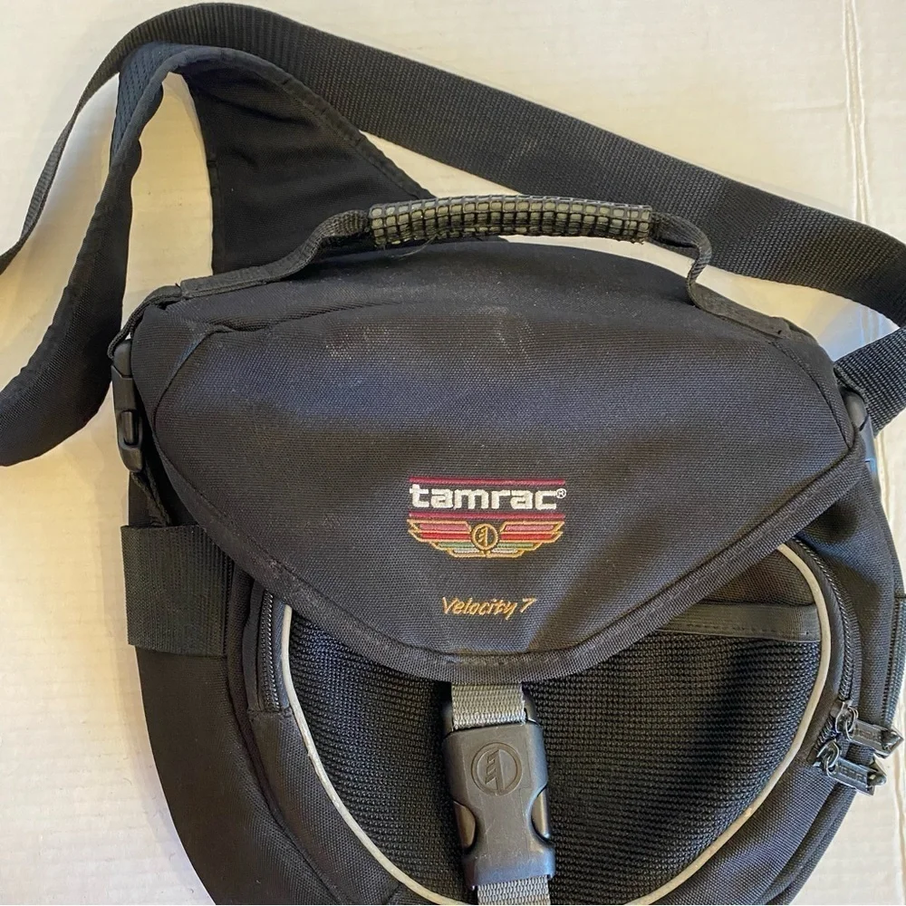 TAMRAC VELOCITY 7 PHOTO SLING PACK SLR CAMERA CASE BLACK BAG 5747